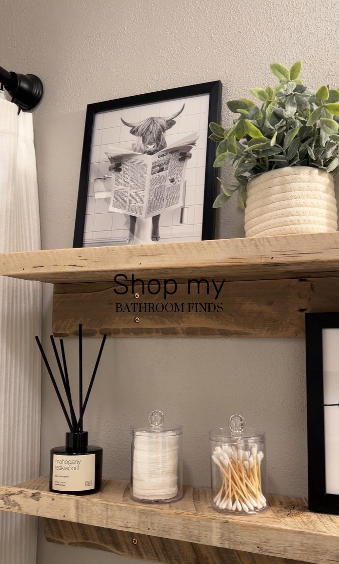 If this bathroom decor is your vibe, find it 🔗 in my LTK & Amazon Storefront! 🌿🤍

#amazonhome #amazonhomefinds #amazonhomedecor #amazonmusthaves #amazonfavorites #bathroomdecor #bathroommakeover #minimaliststyle #bathroomvibes #homevibes 

#LTKHome