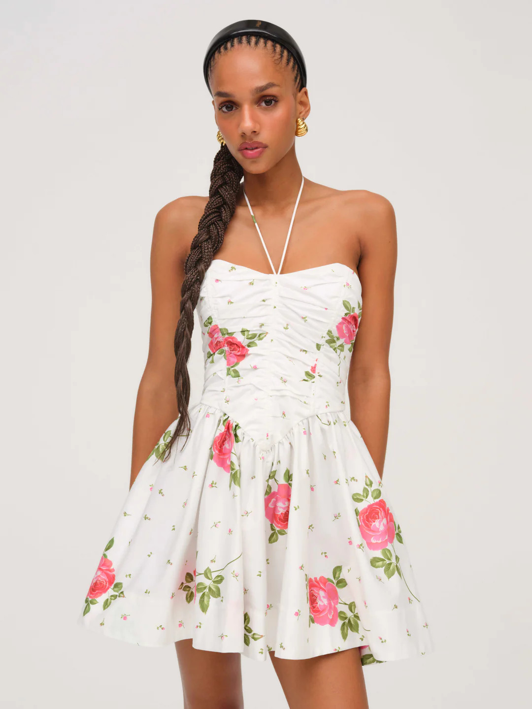 Rosebud Corset Mini Dress | For Love & Lemons