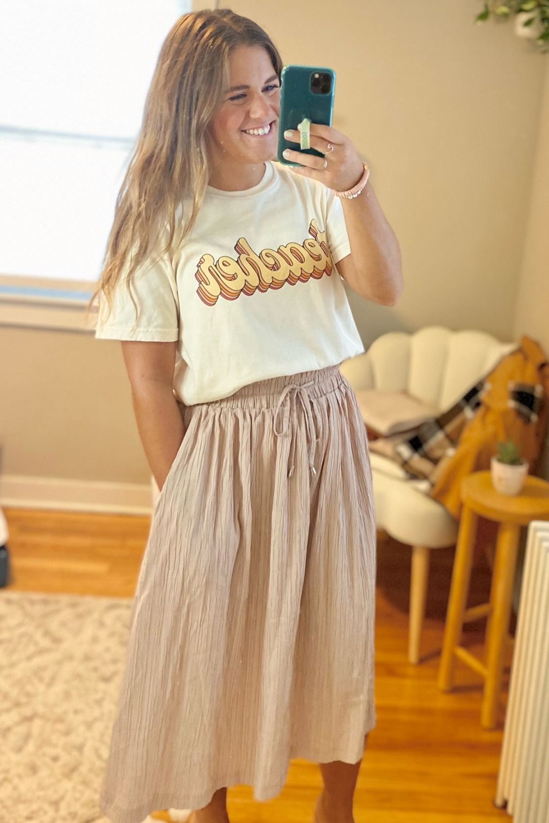 teacher ootd
shirt: small (use code AUGUST20)
skirt: xs (use code: adornedalyssa)

#LTKstyletip #LTKworkwear #LTKsalealert