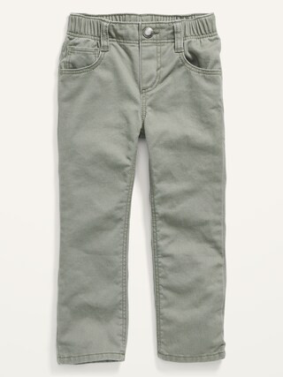 Unisex Straight Pull-On Pop-Color Jeans for Toddler$19.996 ReviewsColor: Olive GreenSize:12-18 M1... | Old Navy (US)