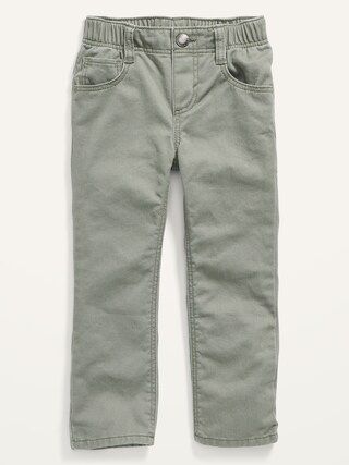 Unisex Straight Pull-On Pop-Color Jeans for Toddler$19.996 ReviewsColor: Olive GreenSize:12-18 M1... | Old Navy (US)