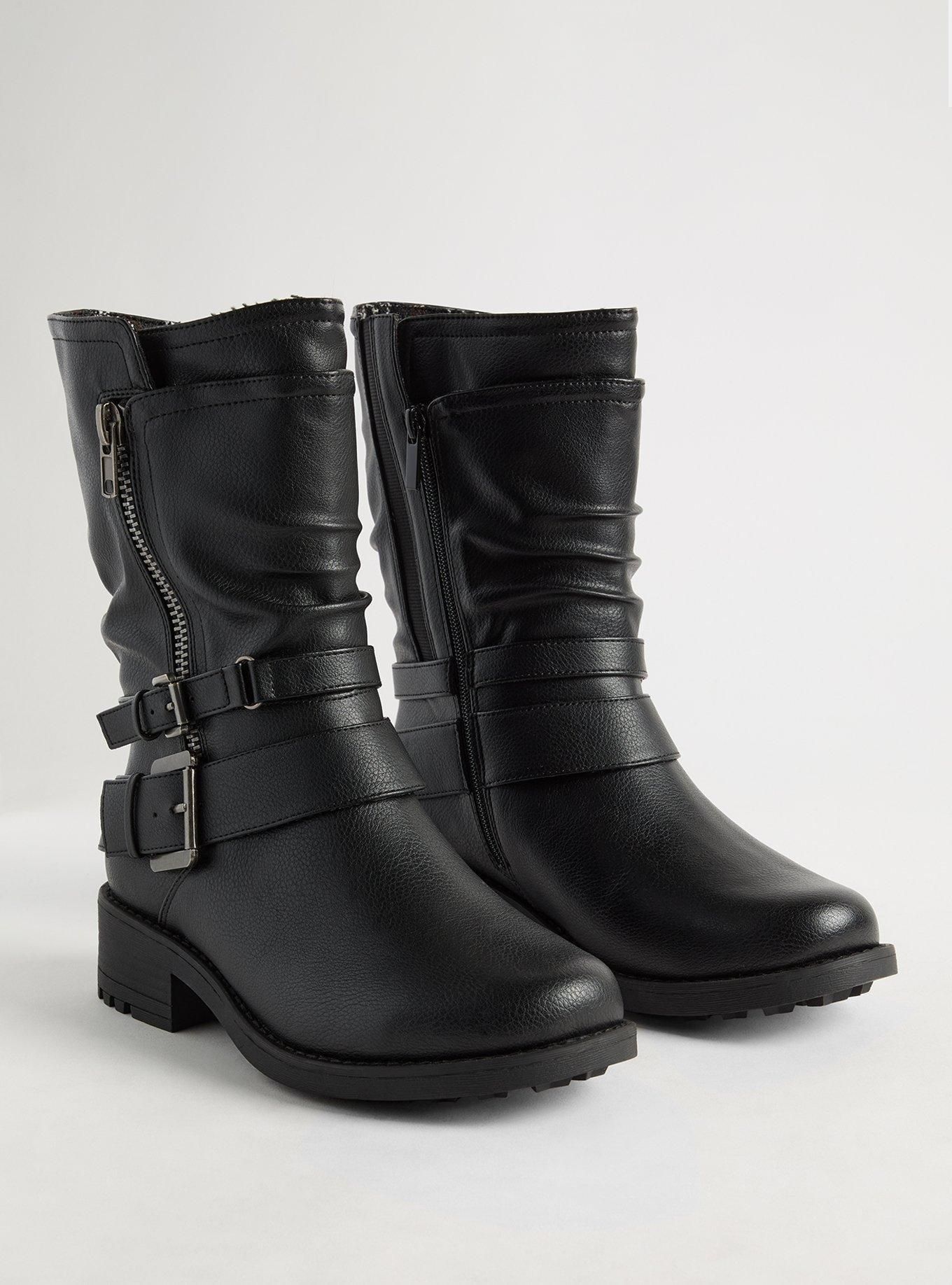 Moto Bootie With Size Zip (WW) | Torrid (US & Canada)