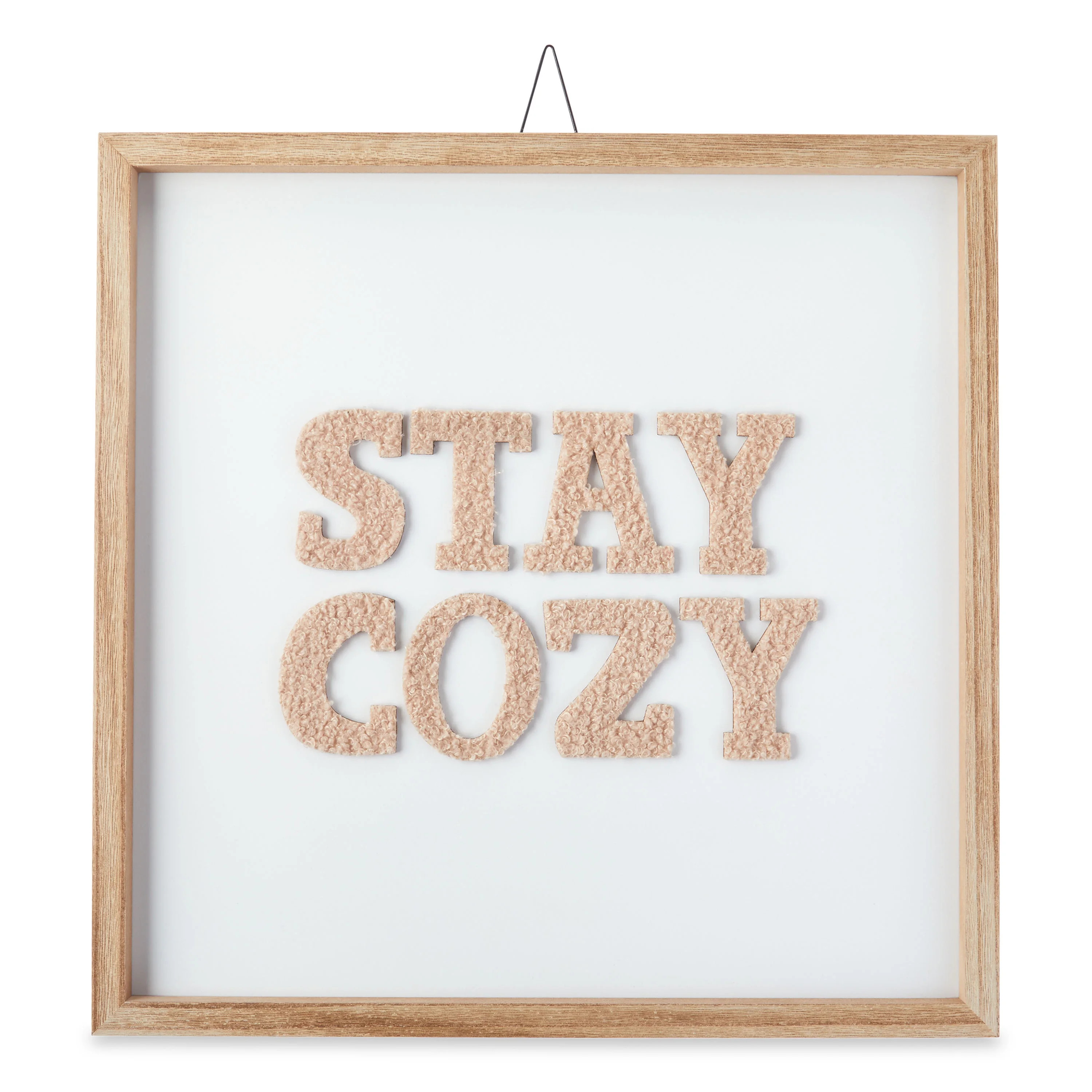 Holiday Time Stay Cozy Hanging Sign Decor, 16" - Walmart.com | Walmart (US)