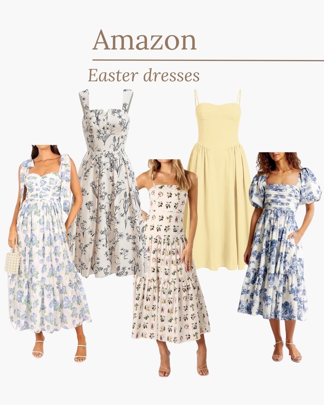 Amazon Easter dresses!

#easterdress #amazonfashion 

#LTKStyleTip

#LTKSeasonal #LTKootd
