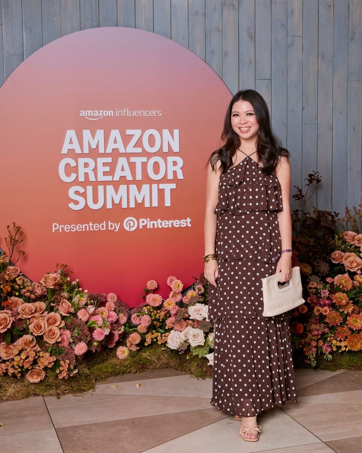 Amazon polka dot maxi dress with bow kitten heels at the Amazon Creator Summit!

#LTKdayinmylife #LTKSeasonal #LTKootd