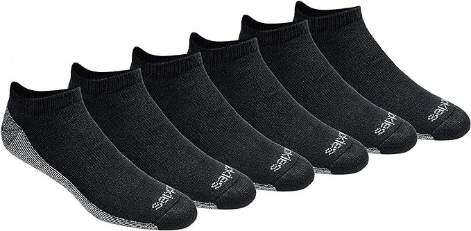 Dickies Men's Dri-tech Moisture Control No Show Socks (6 & 12 Pairs) | Amazon (US)