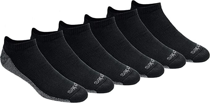 Dickies Men's Dri-tech Moisture Control No Show Socks (6 & 12 Pairs) | Amazon (US)