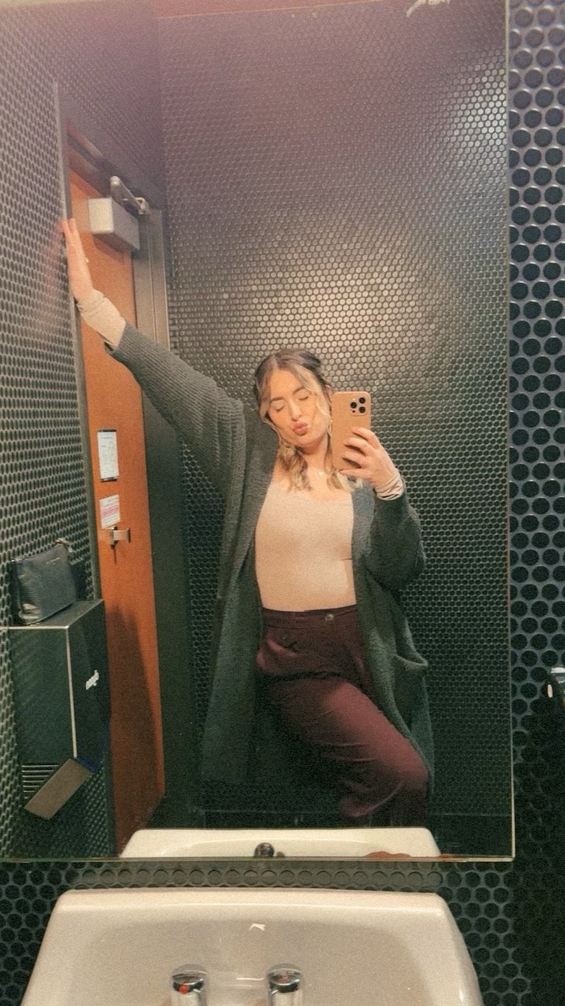 a fit that can be casual or dressed up (wore this one on a coffee shop work date & then at night for date night) all with a change of shoes. 

#LTKMostLoved #LTKmidsize #LTKSeasonal