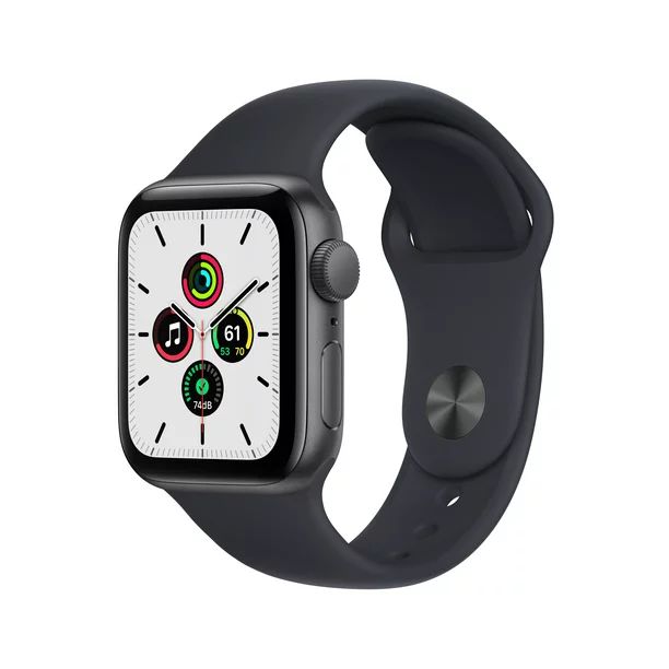 AppleApple Watch SE (1st Gen) GPS, 40mm Space Gray Aluminum Case with Midnight Sport Band - Regul... | Walmart (US)