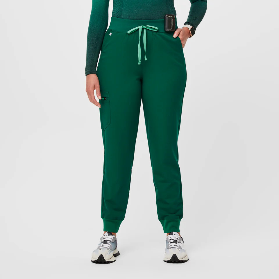 Women’s High Waisted Zamora™ Jogger Scrub Pants - Hunter Green · FIGS | FIGS