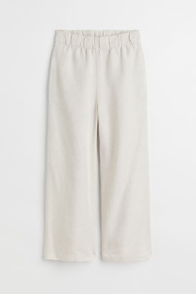 Wide-leg Linen-blend Pants | H&M (US)