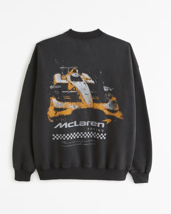 McLaren Graphic Crew Sweatshirt | Abercrombie & Fitch (US)