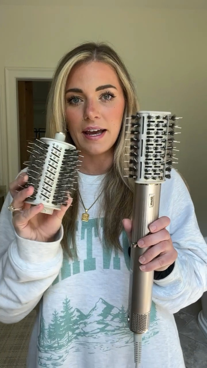 Code MORGAN for 29% off my sweatshirt. So soft and comfy! Sized up 2 to XL for a very oversized fit. 
•My fave hair tool. I use this every time I do my hair & I have no clue why I haven’t shared this on stories. I ordered mine last October on amazon & I have loved it so much. My fav hair took. 

Dyson air wrap dupe airwrap dupe shark flexstyle flex style air fryer curling iron blowout easy amazon beauty prime 


#LTKstyletip #LTKFind #LTKbeauty