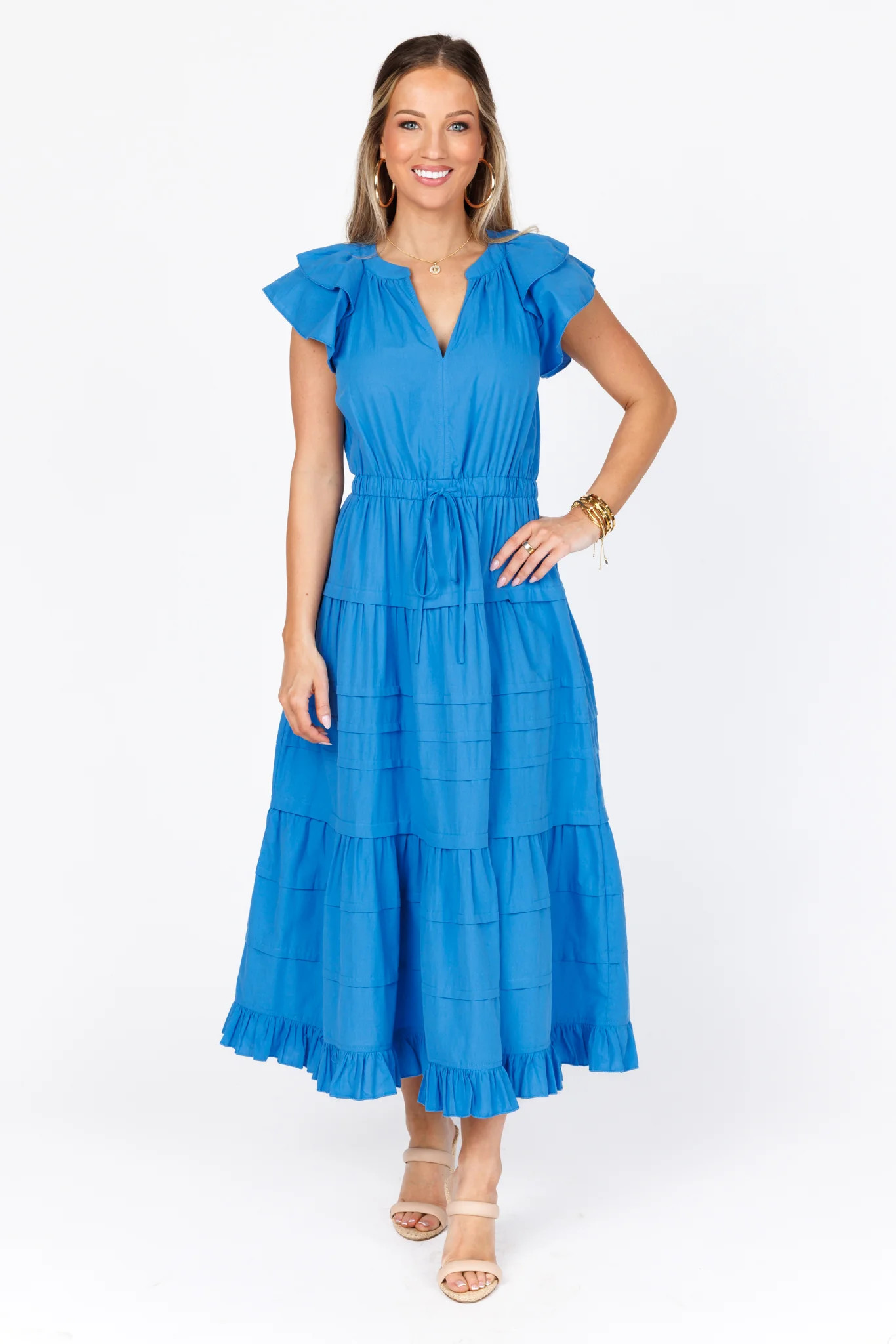 Wyatt Dress- Cobalt Blue | Avara
