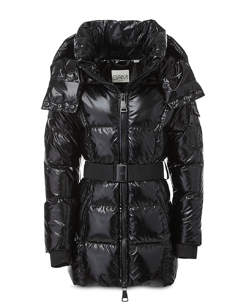 Sam. Girls' Soho Belted Down Puffer Jacket - Big Kid | Bloomingdale's (US)