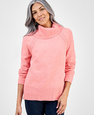 Women's Cowl-Neck Tunic Sweater, Macy's Exclusive | Macy's