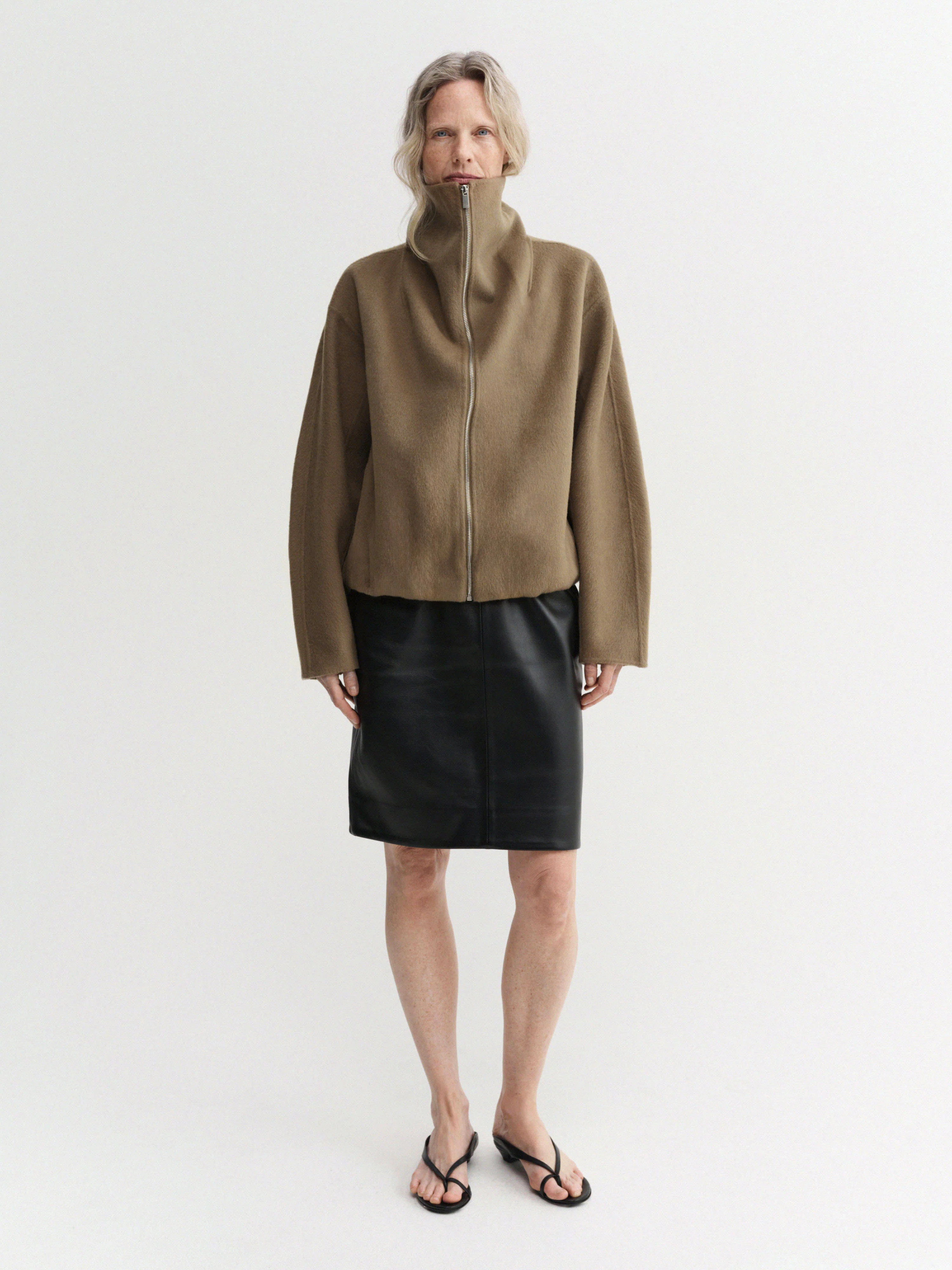 Lindy Doublé Jacket, tan | Almada Label