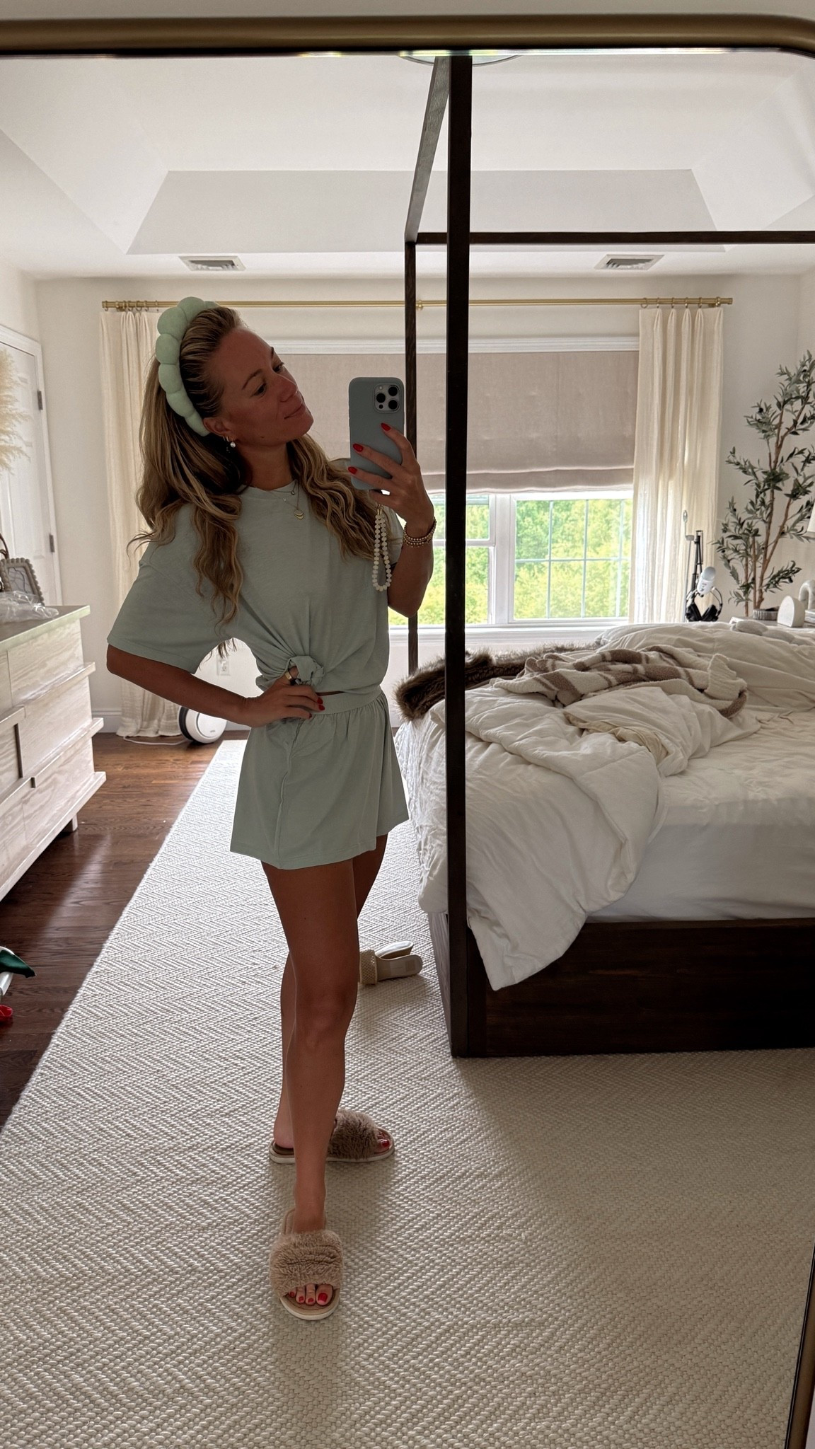 Grabbed the viral Hanes comfy pajama set from @Walmart 💤

Walmart pajamas, viral pajamas, pajama sets, lounge wear, gingham boxer shorts, gingham pants, sleepwear, elevated essentials

#LTKselfcare #LTKmorningroutine #LTKootd