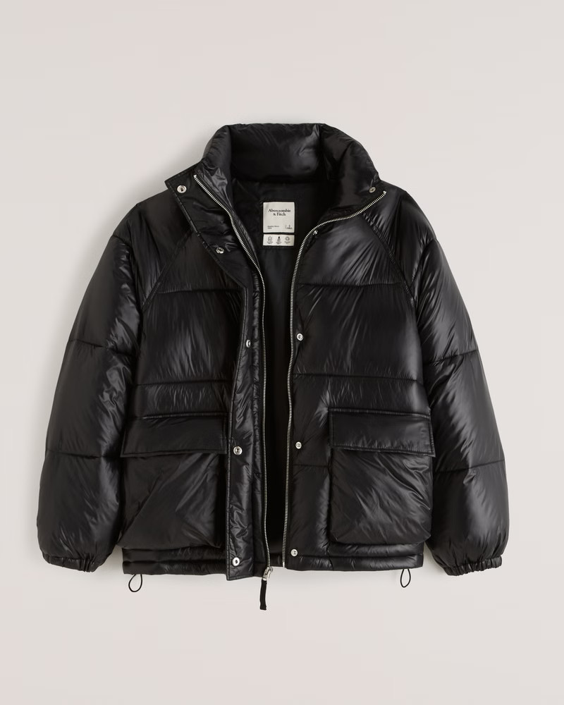 Oversized Utility Puffer | Abercrombie & Fitch (US)