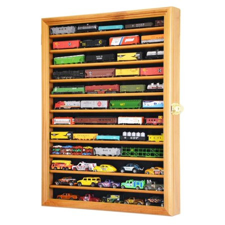 12 Shelves N Scale Train Model Trains Display Case Cabinet | Walmart (US)