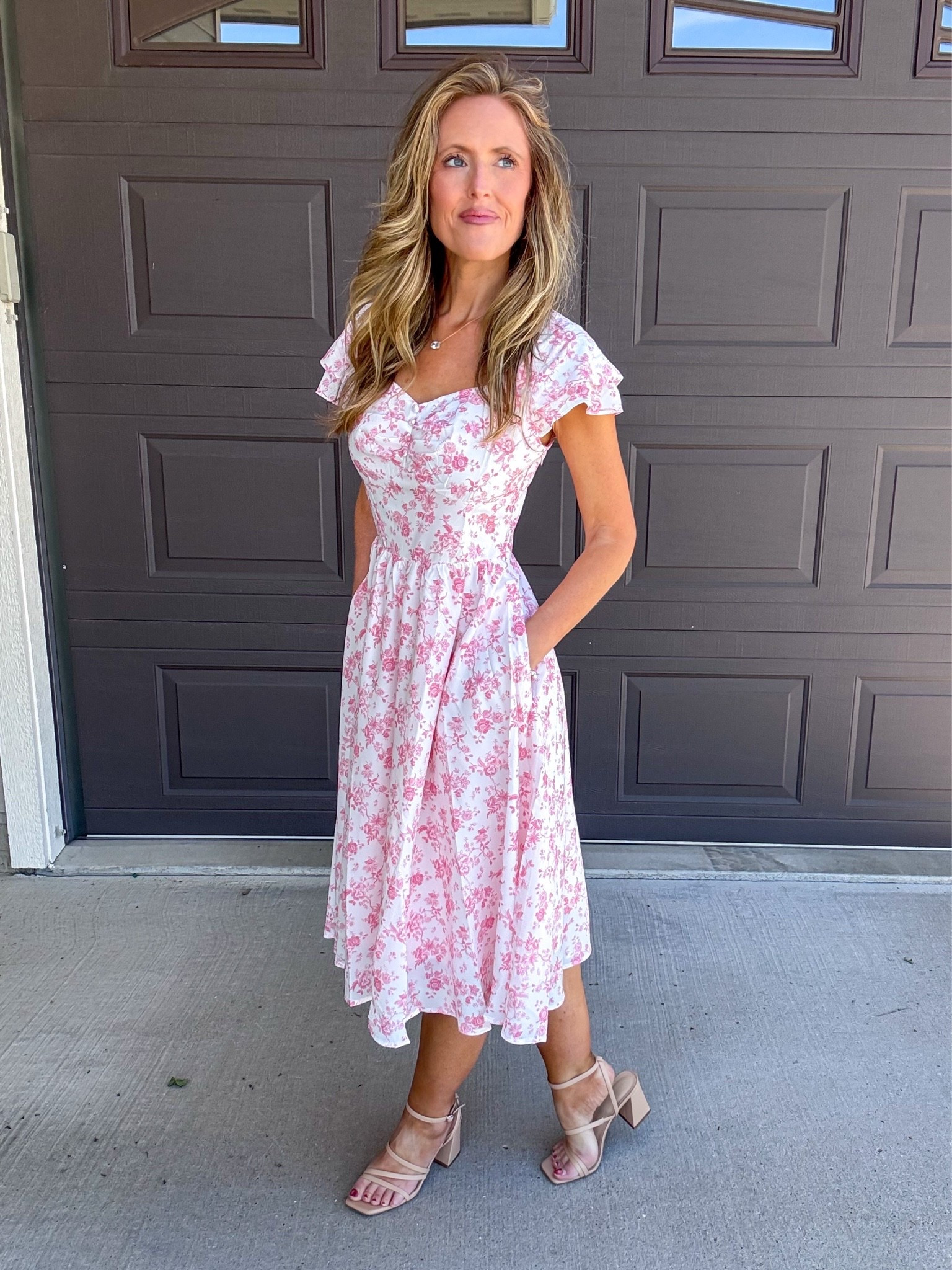 This pink floral maxi dress with a sweetheart neckline is so good! 🩷 the details are all so adorable and it’s comfortable too! Wearing a small.

As an Amazon Influencer I earn commission on qualifying purchases.

Pink floral maxi dress, dress with sweetheart neckline, floral maxi dress, spring fashion, mom style, dresses for work, summer wedding guest dress

#LTKootd #LTKMidsize #LTKOver40