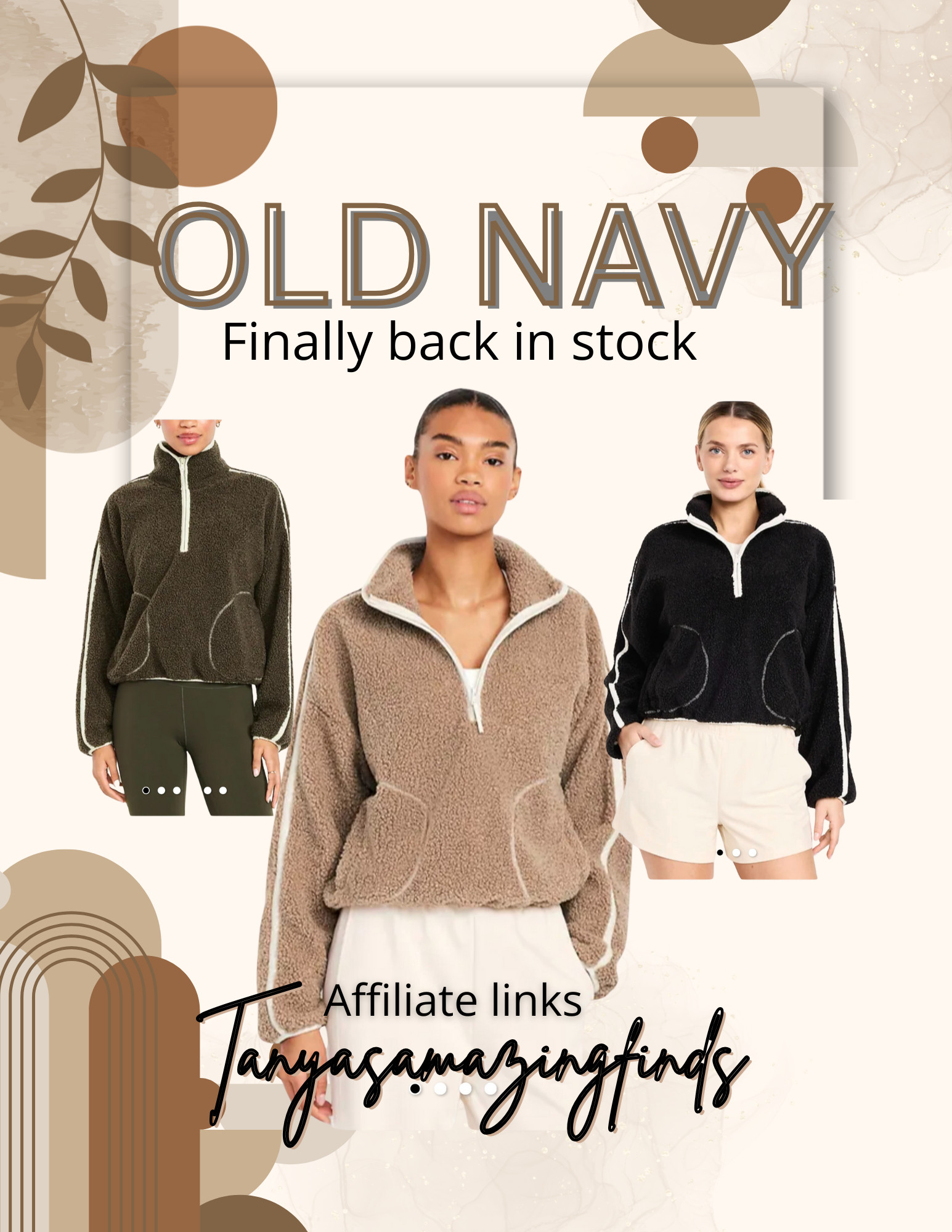 Old Navy has a great sale right now on lots of items. check out the fleece sweater I just purchased. Comes in many colours

#oldnavy #sale #fleecesweater#tanyasamazingfinds 

 #LTKcanada #LTKsale #LTKstyletip
