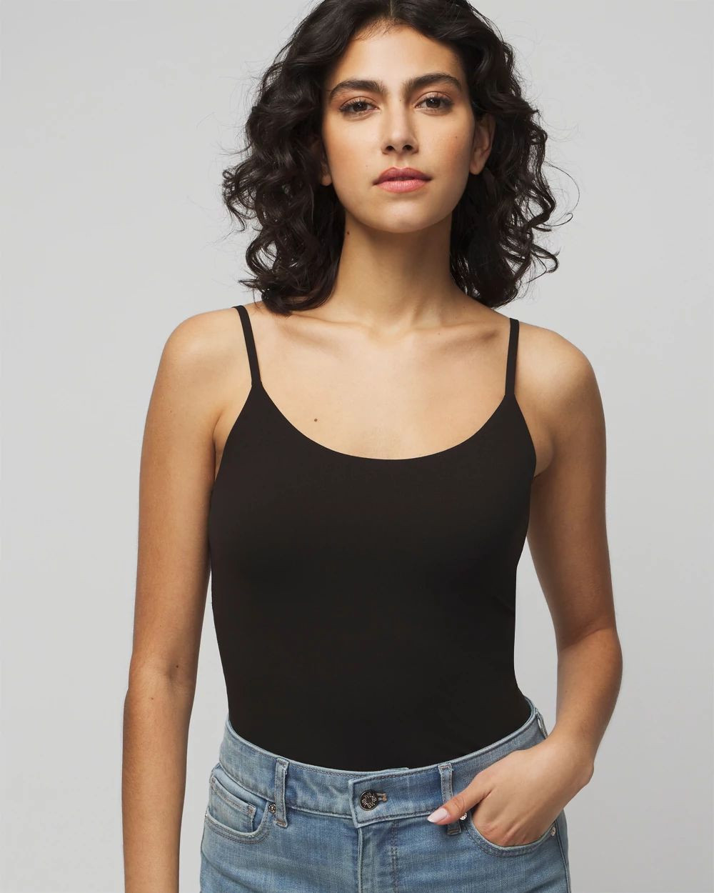 WHBM® FORME Scoop Neck Cami | White House Black Market