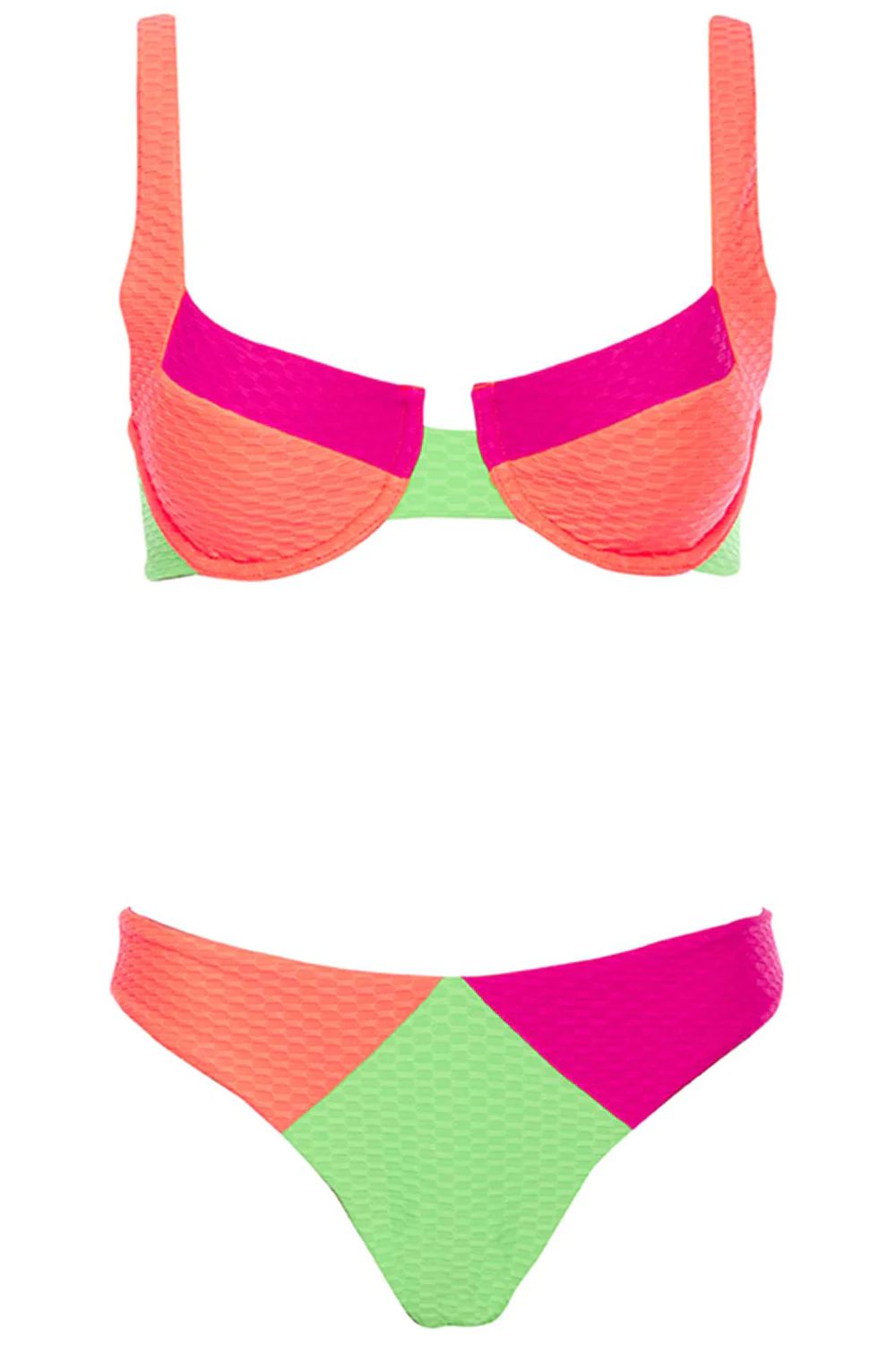 Laguna Bikini Tricolor Set | VETCHY