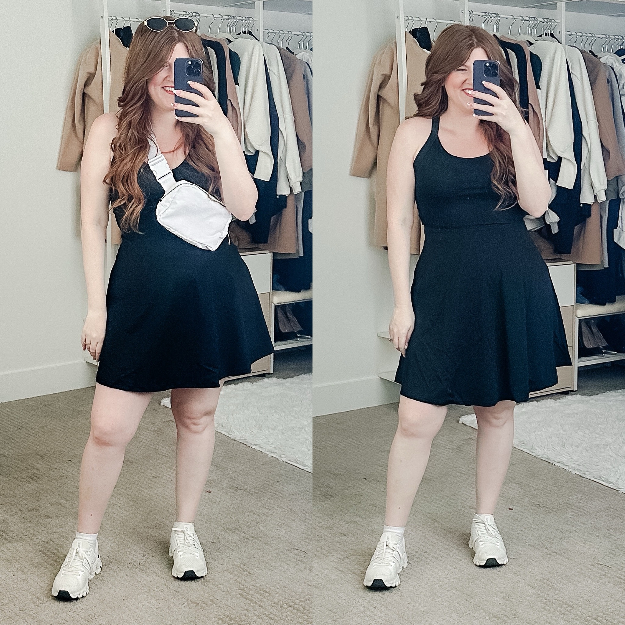 Amazon athletic dress that has built in shorts that slip down so you don’t have to get naked to pee. 

Casual mom outfit. Spring dress. 

#LTKfindsunder50 #LTKfitness #LTKsalealert