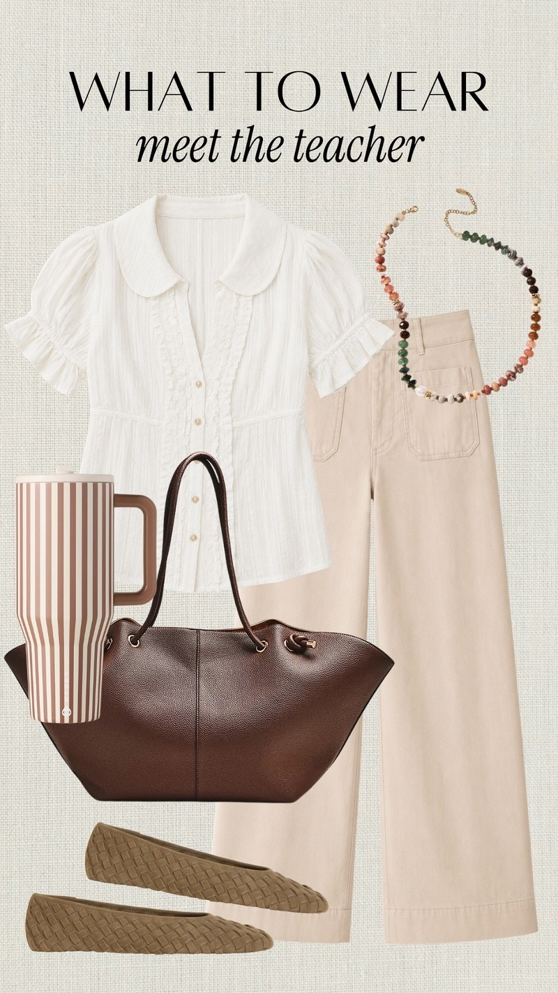 What to wear: meet the teacher outfit idea! Teacher outfit, casual work outfit, pre-fall outfit  @Anthropologie

#LTKWorkwear #LTKSeasonal #LTKootd