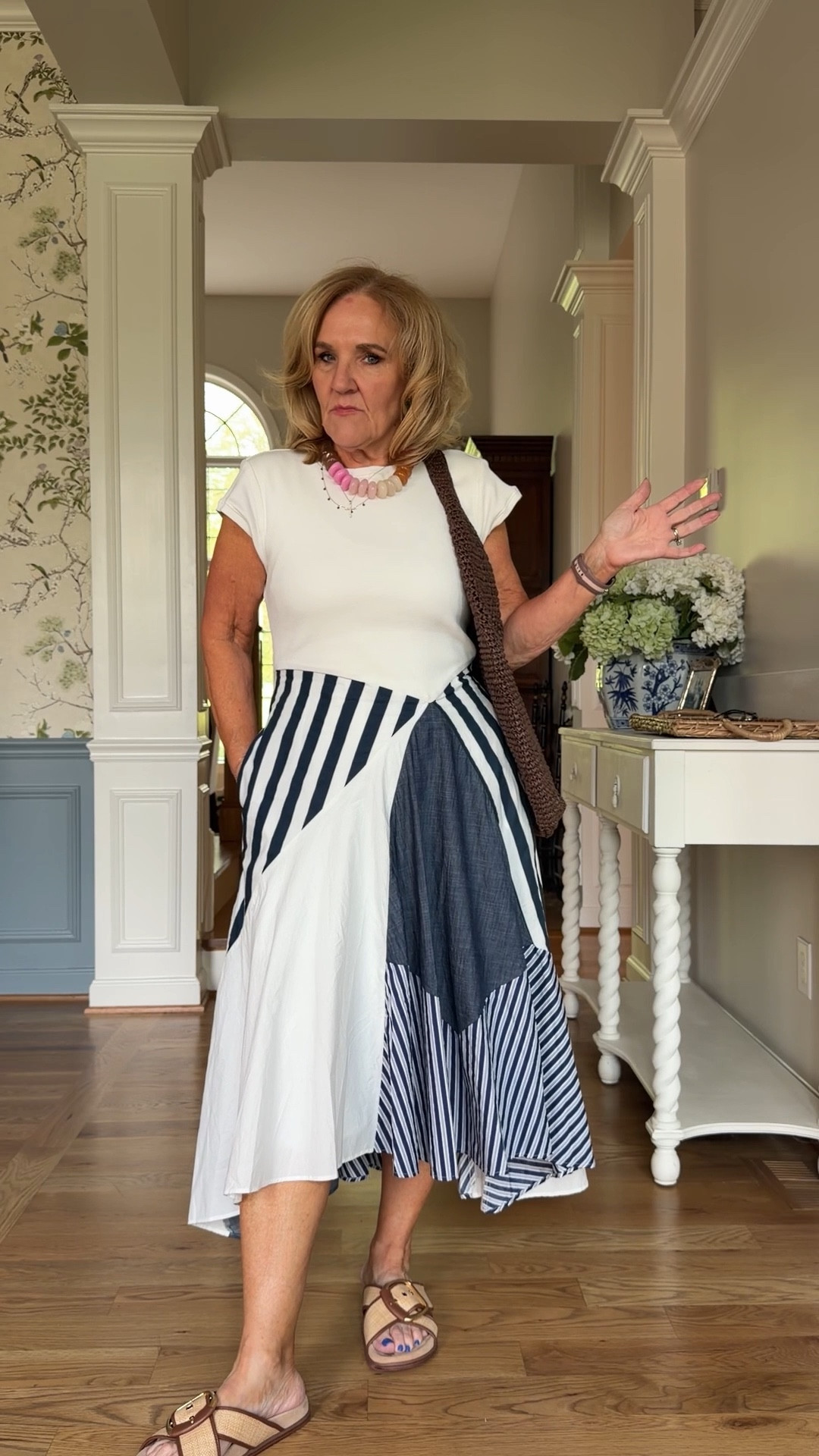 Tap the 🔔 and heart ♥️ to not miss a post! So many cute styles coming your way.
Anthropologie finds for April!
A harem pant size medium and very roomy! Wear with sandals and a tee, or elevated with a white linen blazer
Graphic tee size medium
Navy and white t-shirt dress size medium
Mother kick it jeans size 29 regular
Bumble bee sweatshirt size medium
Colette linen floral pants size 29 reg
Striped top size medium
Yellow dress I sized down to a small reg
Blue floral sweatshirt size medium
Blue platforms true to size and surprisingly comfortable!
Black Tobie dress, a classic! Size medium petite
Denim swing top size medium
White colette jeans size 29 petite


Spring outfits 2026, spring dresses, business casual, trending denim

#LTKSeasonal #LTKootd #LTKOver40