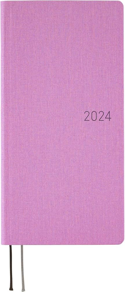 Hobonichi Techo Weeks Mega [English/Tall and Slim Size/January 2024 Start] Colors: Lavender | Amazon (US)