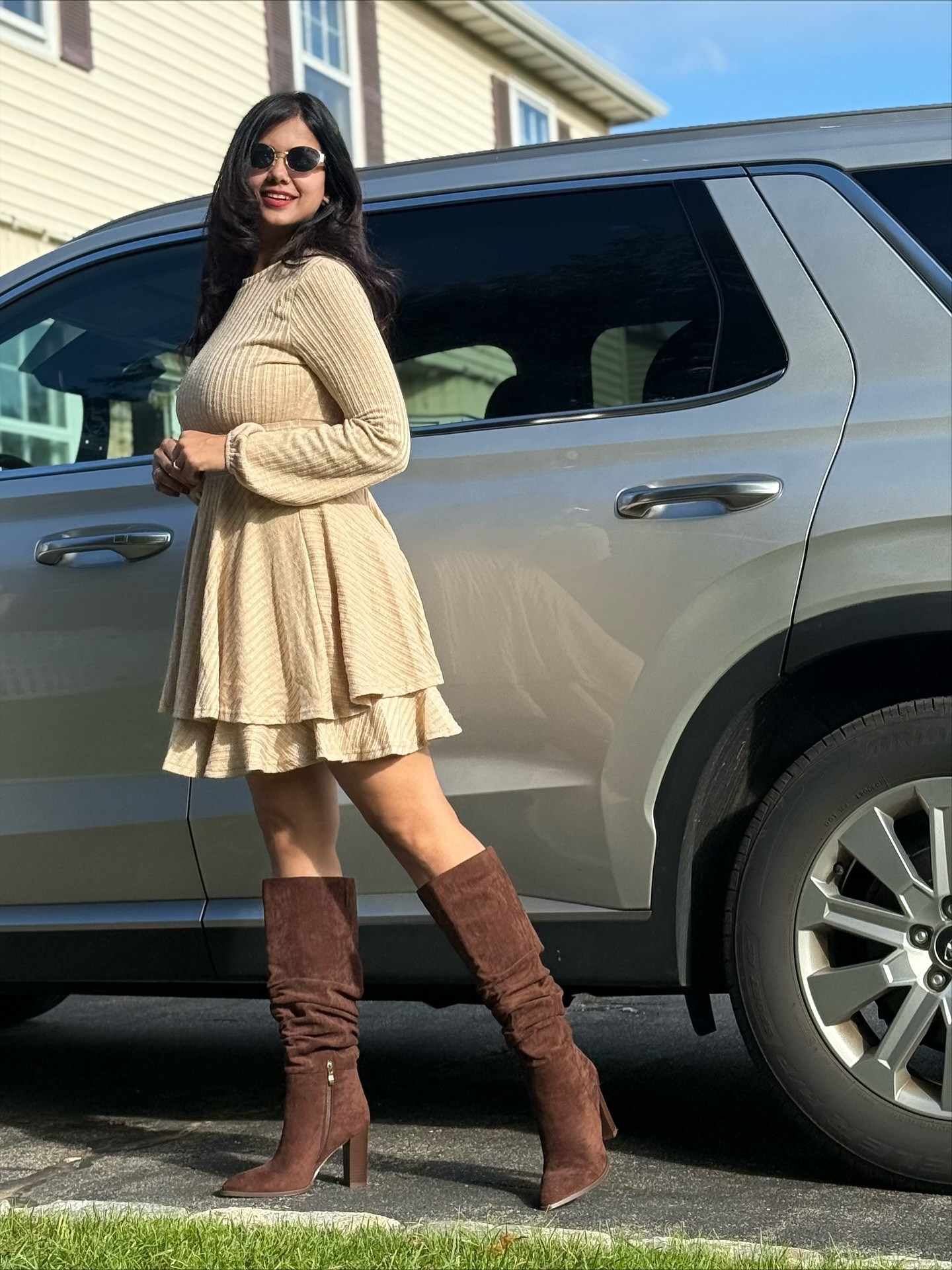 Who needs leaves to fall when jaws already are? 😉

Loving this cozy-chic look from @evzeiem_fashion @amazonfashion 💕

Will post dress link in story shortly

#collab #amazonfinds #amazonfashion #gifted #fallfashion #fallvibes #knitwithlove #falllook #fallinlove #falloutfit #lookoftheday #thatdress #collaboration #influencer #ugc #newjersey #fashiondiary #instafit

#LTKdayinmylife #LTKCyberWeek #LTKootd