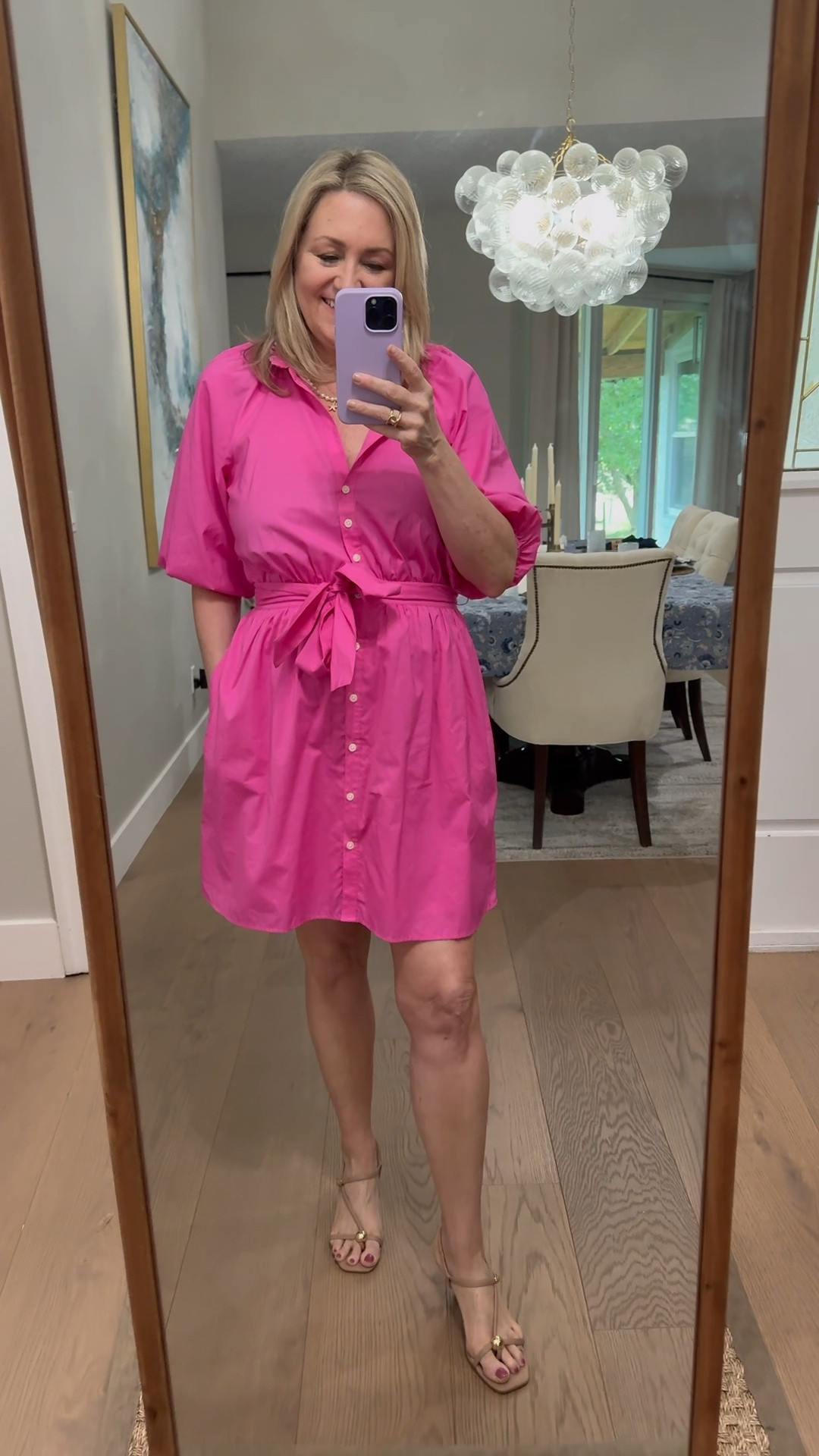 What I wore today.  The color of this dress is beautiful and makes a great summer work outfit

#LTKootd #LTKSeasonal #LTKWorkwear
