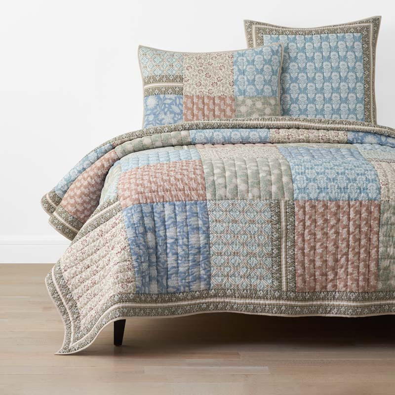Anvitha Patchwork Quilt - Multi, Full/Queen | The Company Store