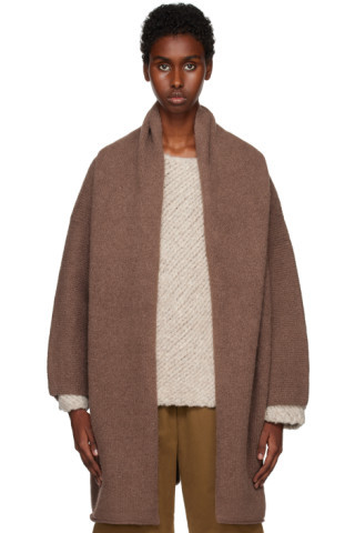 Lauren Manoogian - Brown Capote Coat | SSENSE