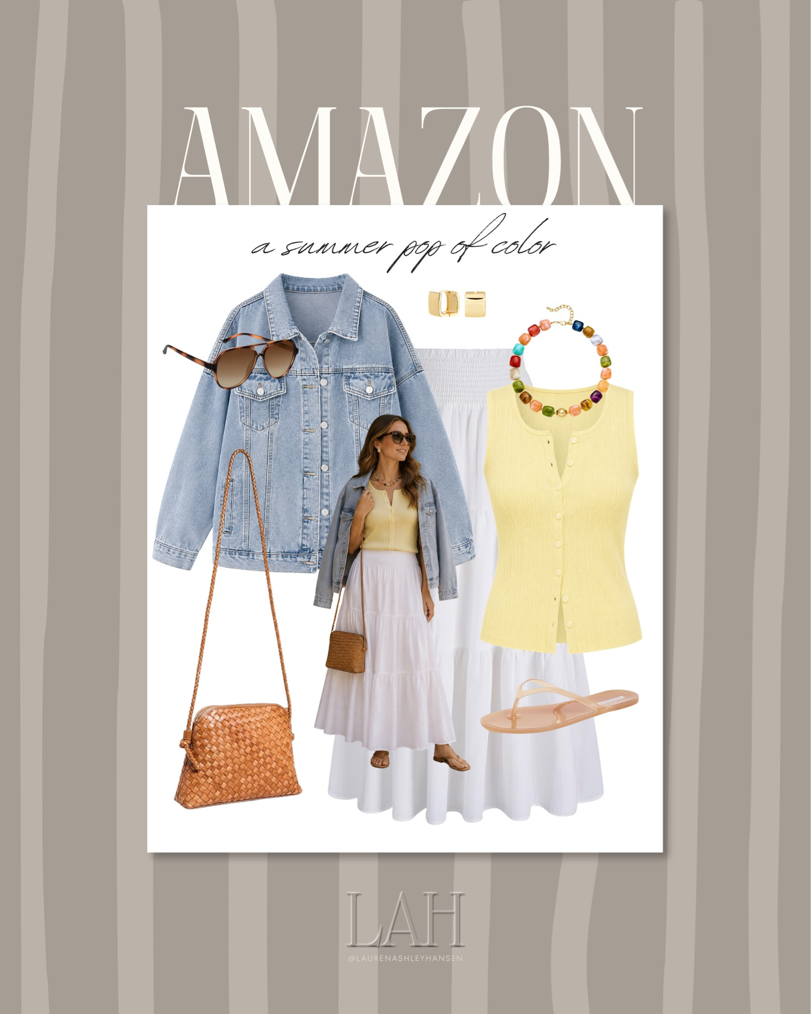 A summer pop of color! These pieces are all light, airy, affordable, and so cute for a hot summer day.

#LTKootd