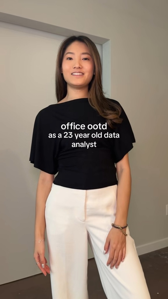 warm again today so brought out my white trousers!! @Reformation @Aritzia @Depop 

#officeootd #officeoutfits #corporateoutfits #officewear #workwear office outfit as a 23 year old data analyst, spring office outfit, summer office outfit, avery top, limitless pants white

#LTKWorkwear #LTKgrwm #LTKootd