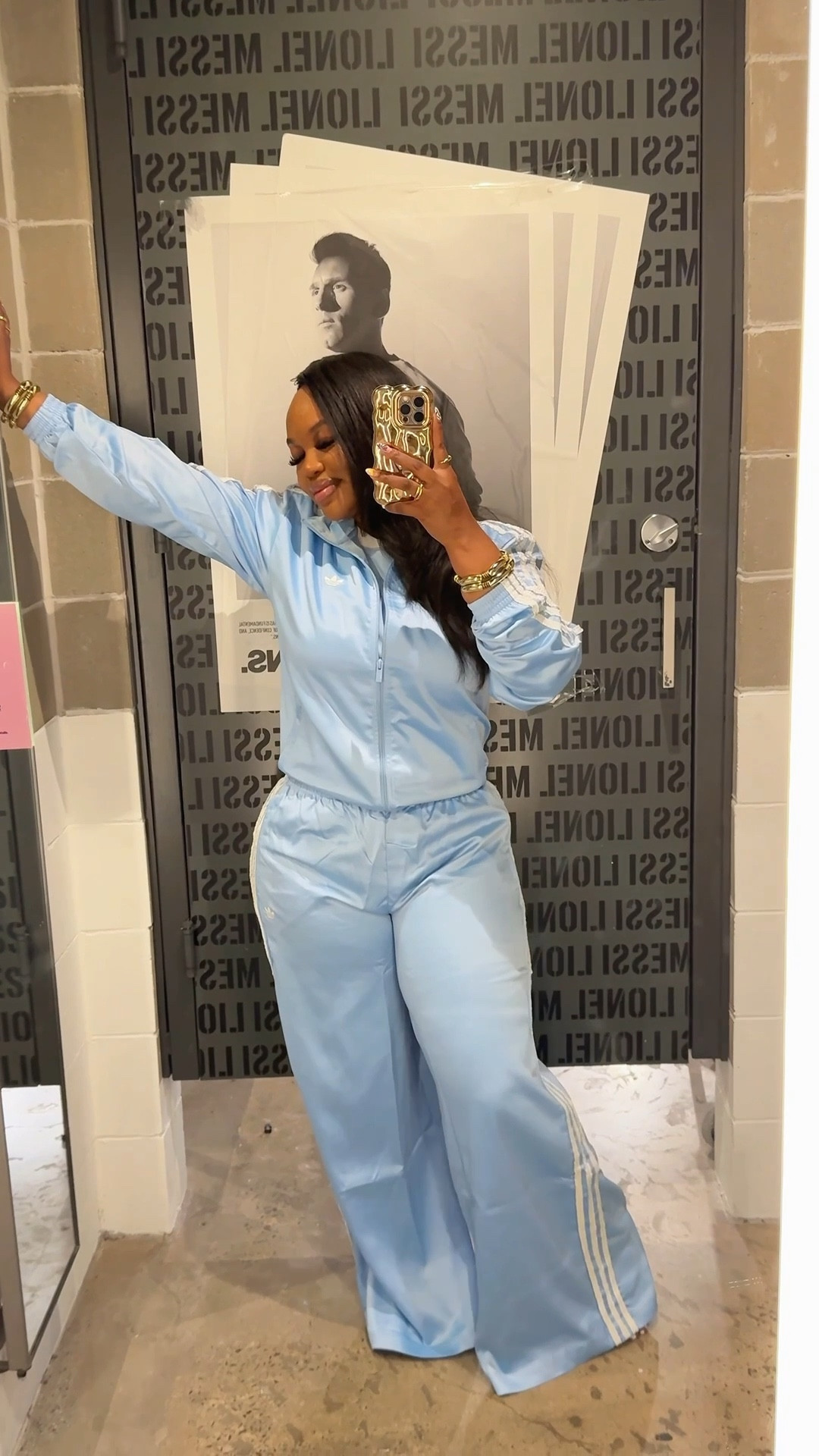 #createdwithadidas  #adidaspartner

The colors 🔥 The fit 🔥 & versatility 🔥 

These pieces from @adidas combine a sporty & chic look!  I love that these items can be dressed up or down to fit many occasions 😍😍
✨These pieces are perfect for casual wear, brunch, festivals, traveling & more!
✨Add your favorite tank, tee or tube top which will compliment the looks very well🥳

Some Details below ⬇️ 
 I’m wearing a size Medium in shirts/pants/shorts and a size Small in the jackets.

 The tee is very stretchy and you can size down for a tighter fit. 

I’m 5’2 and the pants are long and silky and can be dressed up or down with heels or sneakers. There is a drawstring inside to adjust the waist for a perfect fit.

The track jacket is an oversized fit and I would size down 1 size for a tigher fit.

The shorts fit snugly on your waist and hips. I would've sized up for a slightly looser fit. 



#LTKActive #LTKStyleTip #LTKPetite