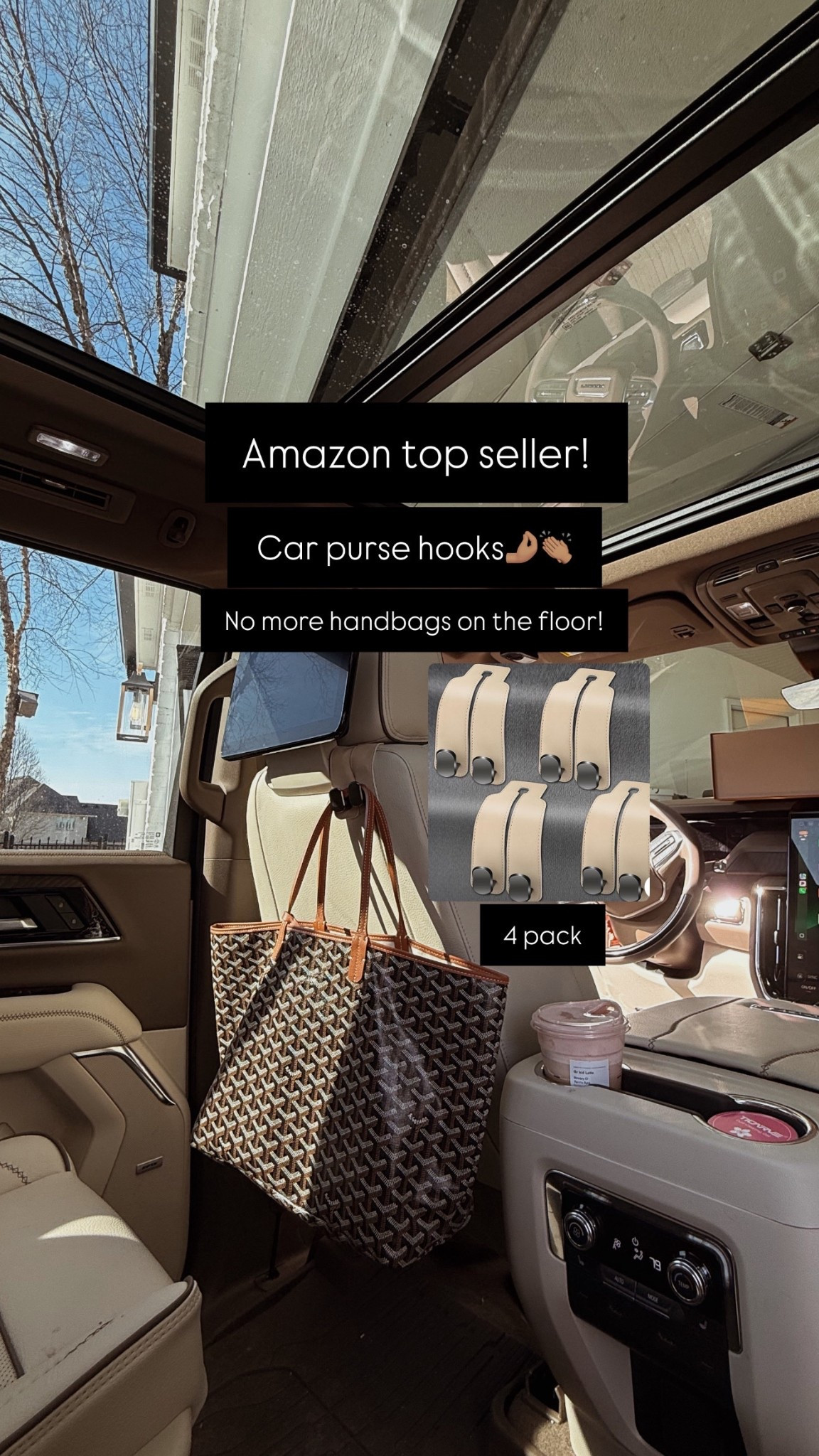 These car hooks are a game changer! No more purses on the floor or thrown in the back 🙌🏼✨

#LTKdayinmylife #LTKFindsUnder50 #LTKmomlife