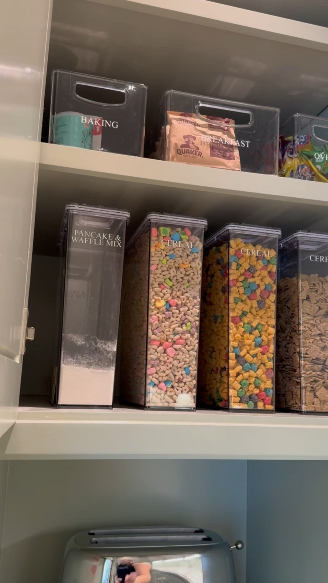 We love The Home Edit Canisters for decanting! The pantry in The Midland Legacy Home Tour is a beautiful example of where thoughtful organization meets everyday living. We've gathered the exact products used to create this refined, functional space—from our favorite storage solutions and organizers to the elevated details that make the pantry feel as beautiful as it is practical. Shop the collection and discover the pieces that can help you create a pantry that's organized to last and a joy to use every day. 

 #LTKHome