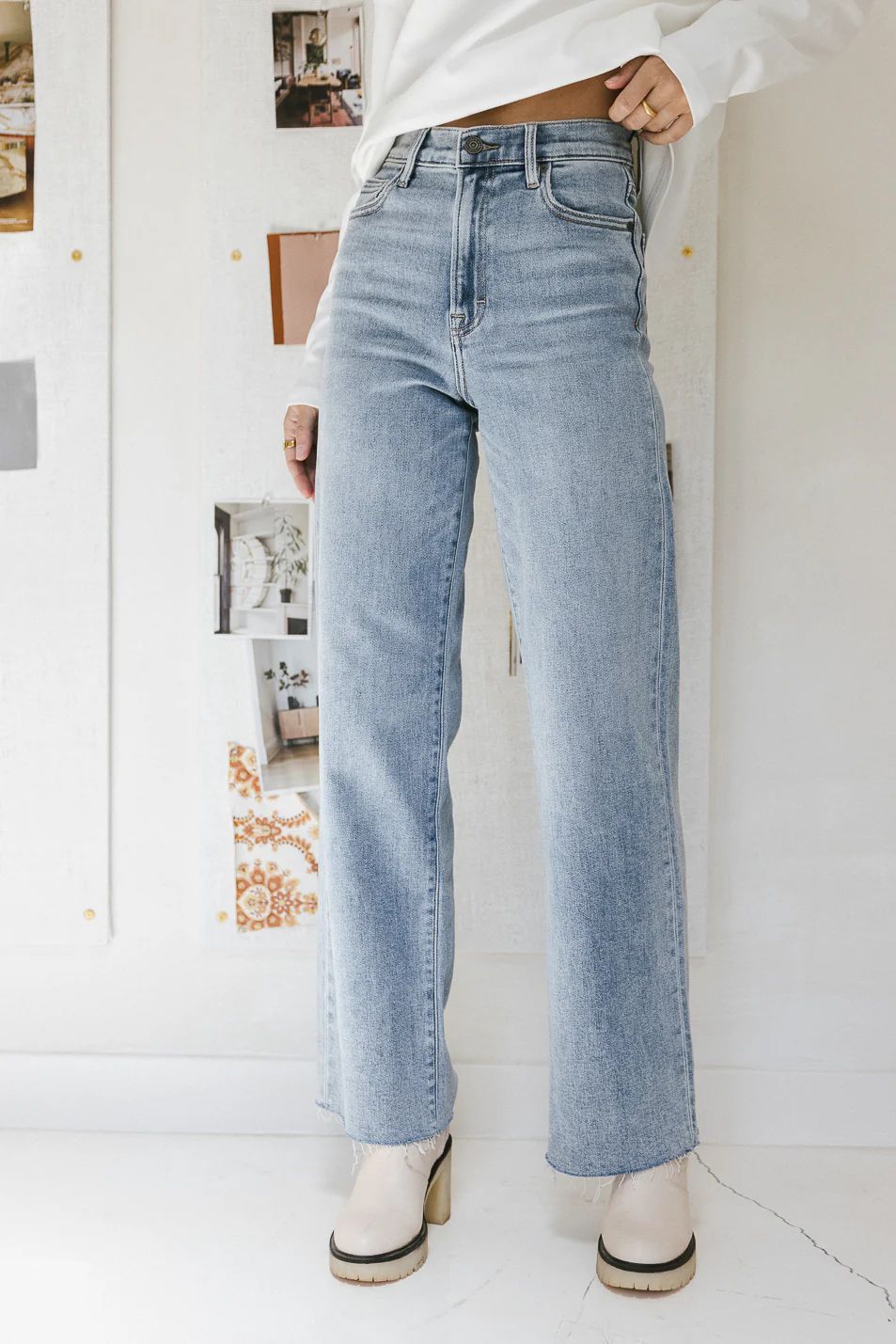 Wide Leg Dad Jeans | Böhme US