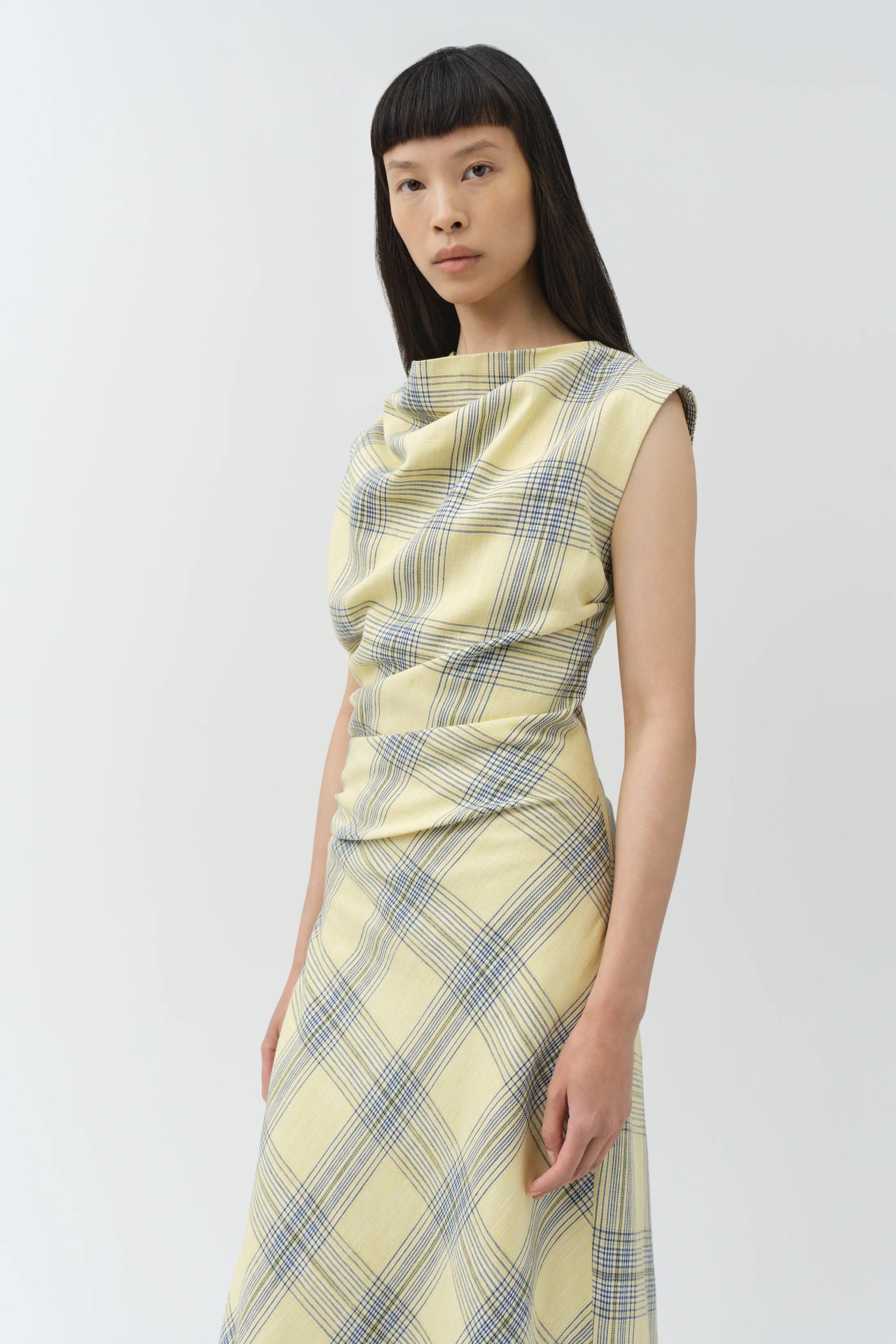 Burke Draped Midi Dress | Simkhai