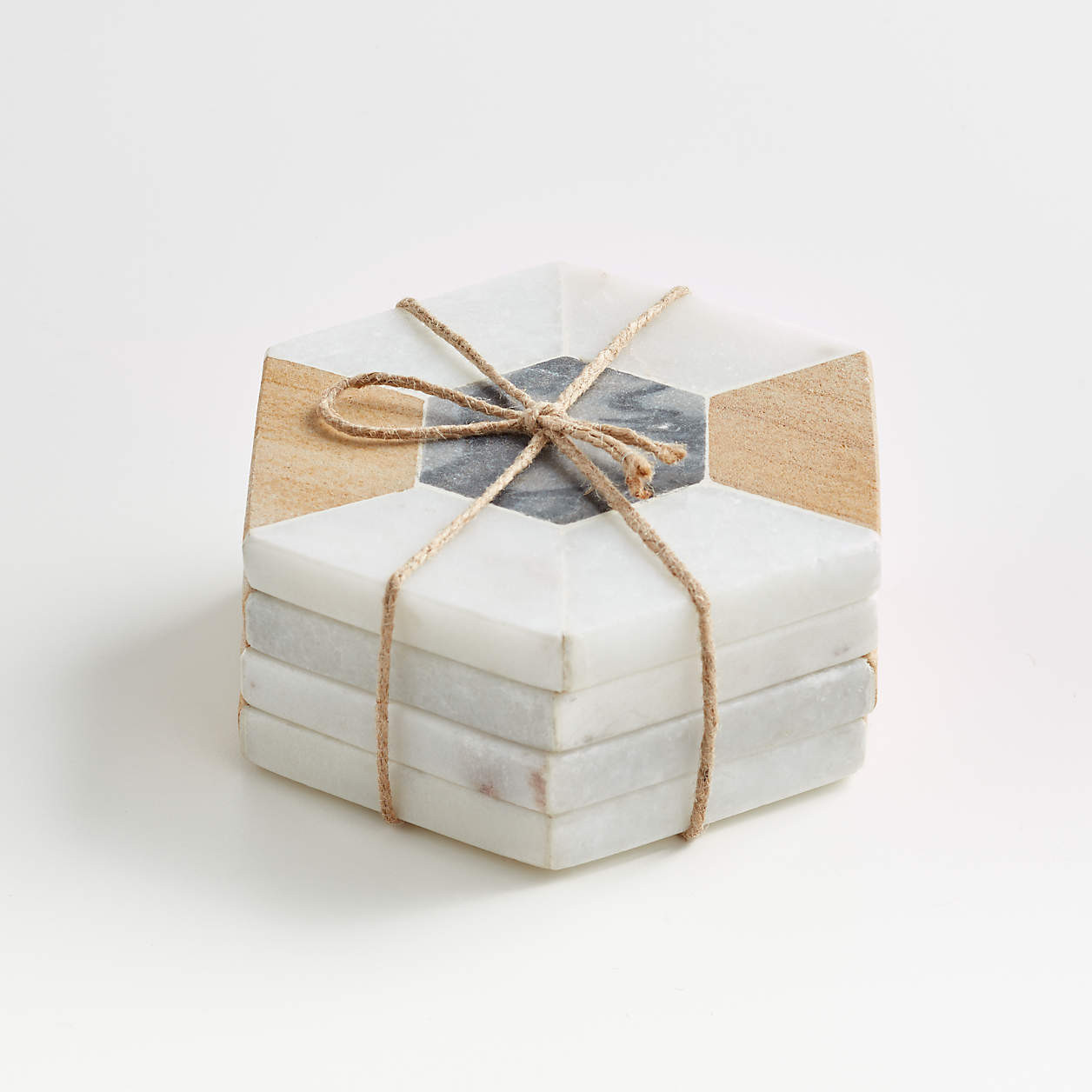 Quince Coasters, Set of 4 + Reviews | Crate & Barrel | Crate & Barrel
