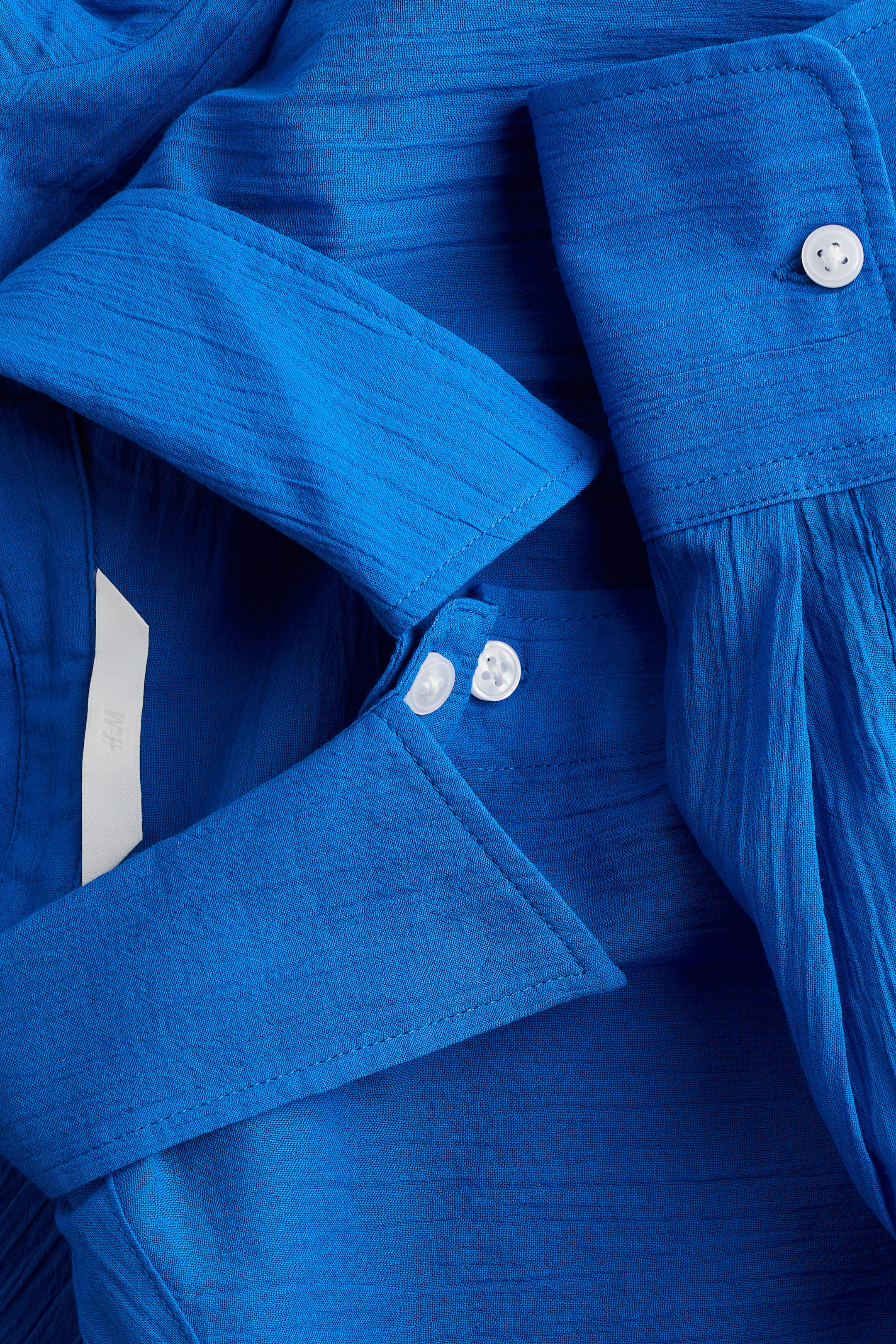 Crinkled Cotton Shirt | H&M (US + CA)