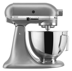Silver Deluxe 4.5 Quart Tilt-Head Stand Mixer KSM97SL | KitchenAid | KitchenAid