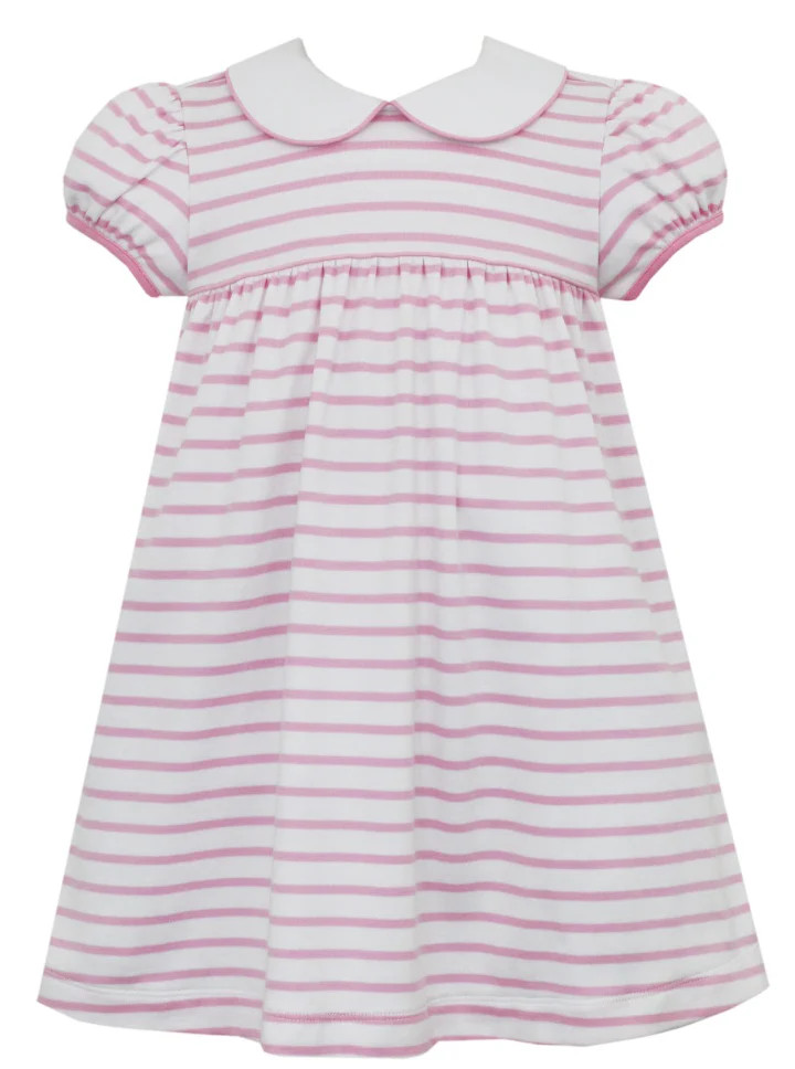 Float Dress w/White Collar | Haute Totz