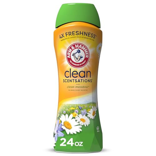 ARM & HAMMER Clean Scentsations In-Wash Scent Booster, Laundry Scent Booster Clean Meadow scent, 24 Oz | Amazon (US)