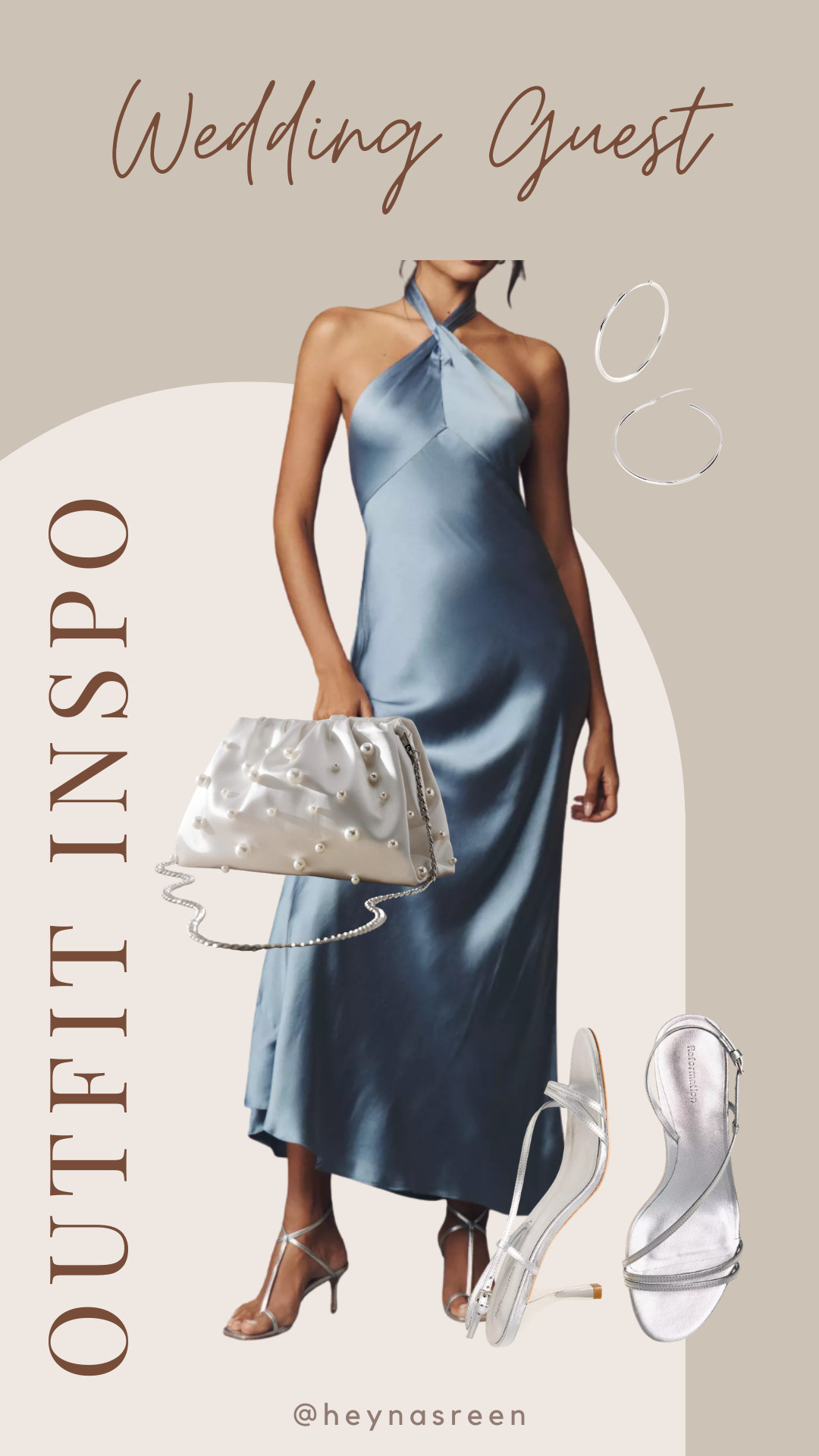 Wedding Guest Outfit Idea: Blue silk Anthropologie dress & silver accessories. Perfect for a spring or summer wedding! 

 

#LTKWedding