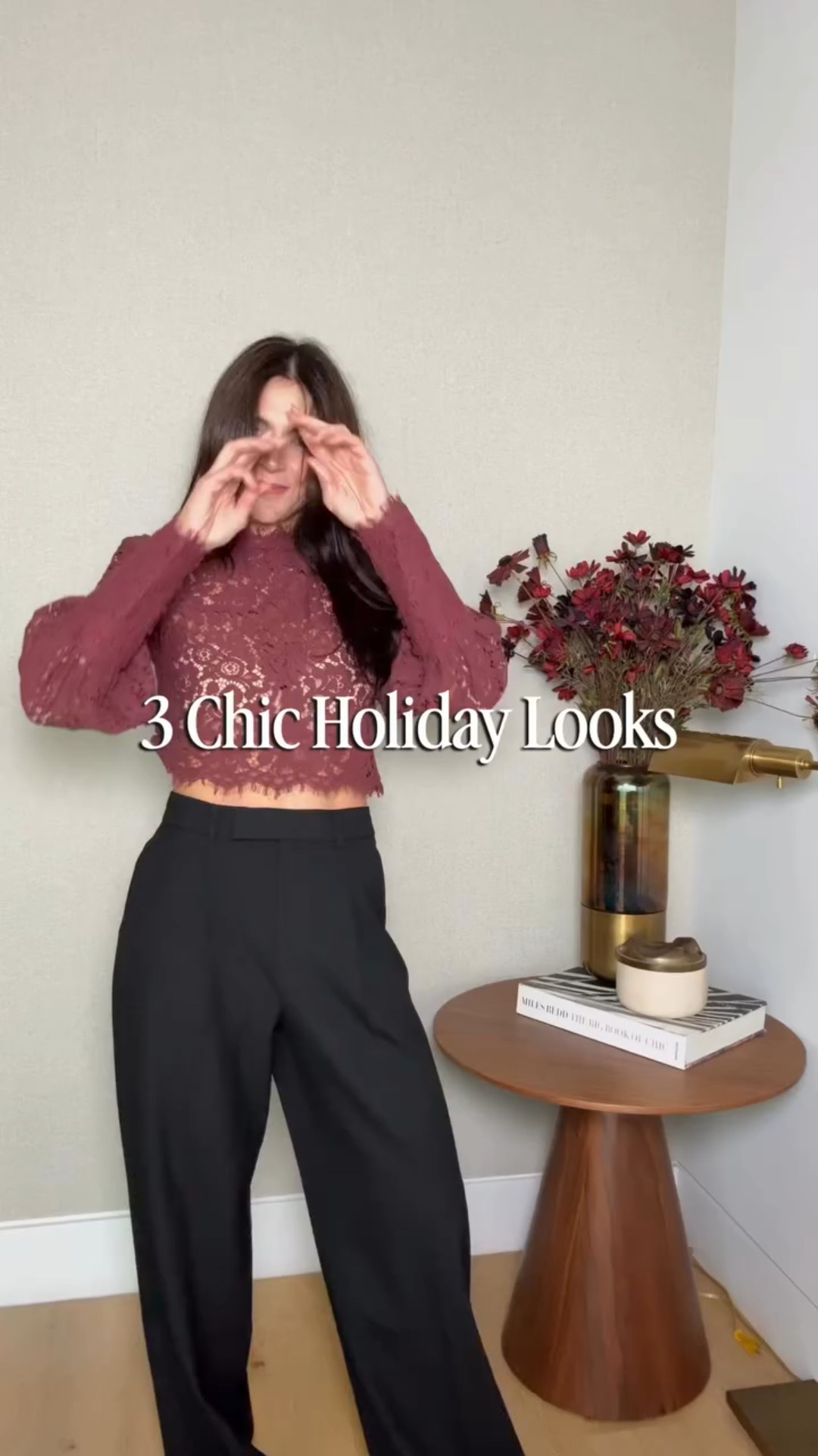 3 chic holiday looks for any celebration this season🎄✨ Which look is your fav?